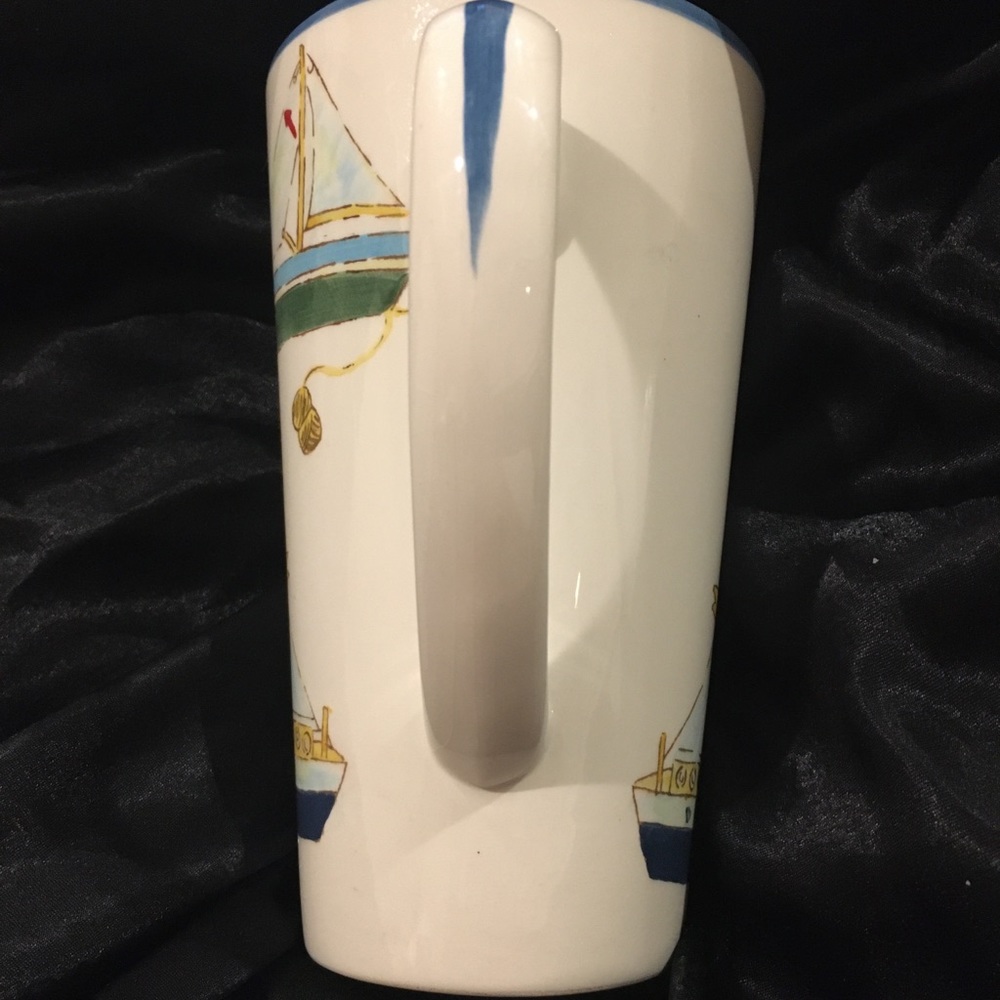 Studio Nova “YACHT RACE” LATTE / coffee MUG! RARE! - Picture 4 of 8